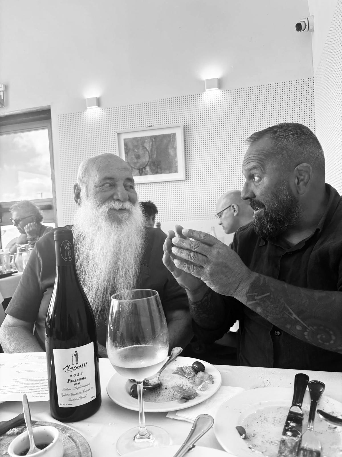 Lunch with Uri Jeremias (Uri Buri) in Akko